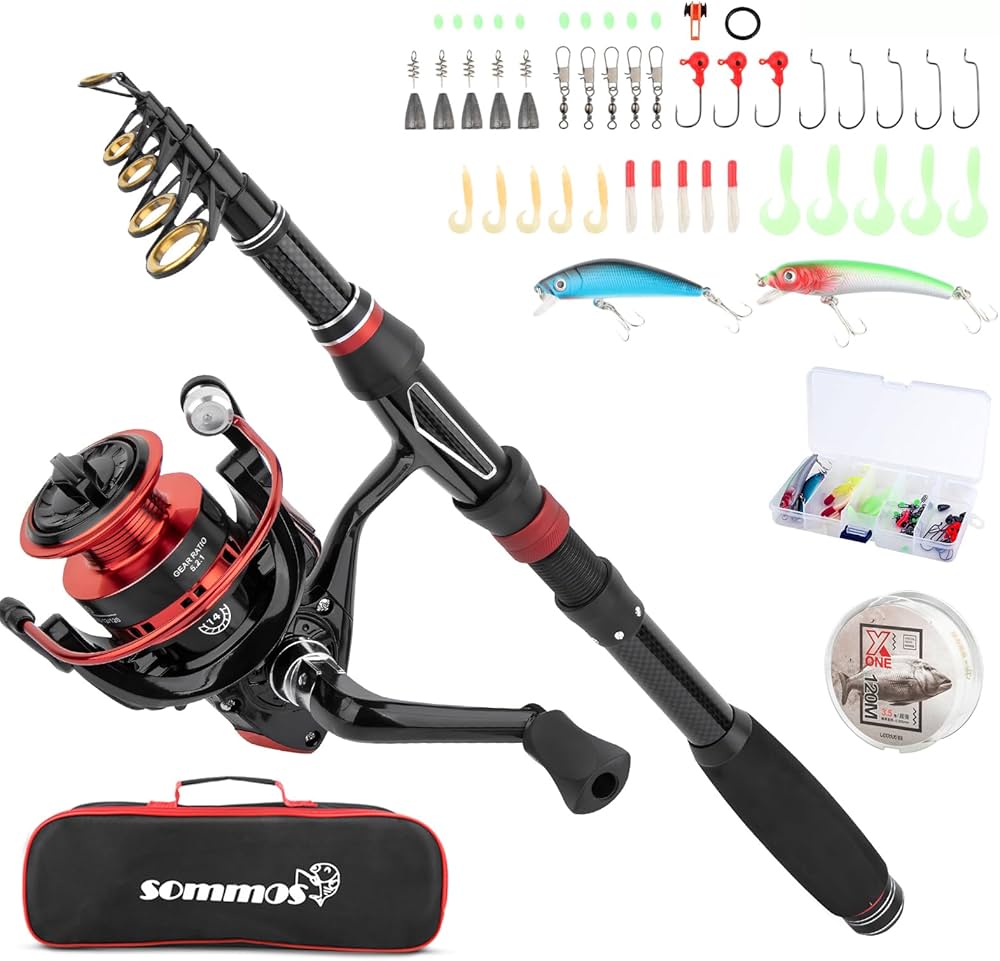 Amazon | 釣りセット 2.1m 釣り竿セット 日本語入門ガイド付き