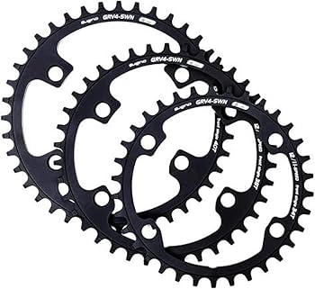 Amazon | スギノ(Sugino) GRV4-SWN 34T 3/32 BLACK for Shimano 4