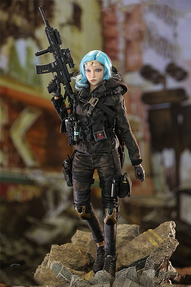 Amazon | [Tbmodel] Fire girl toys 1/6 フィギュア 女性 エージェント