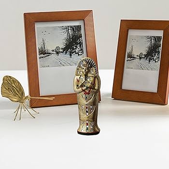 Amazon.co.jp: エジプトのファラオ像、樹脂エジプト神の像,ユニークな