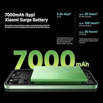 Amazon.com: XIAOMI Redmi 15 5G NFC (Compatible with Tmobile Tello