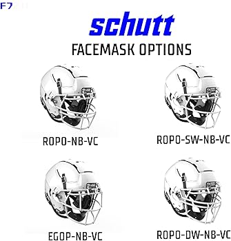 Amazon.co.jp: Schutt F7 VTD カレッジフットボールヘルメット ROPO SW