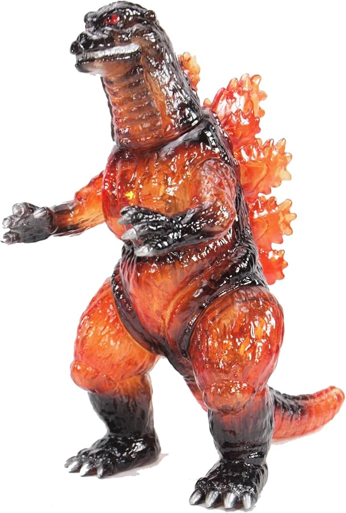 Amazon.co.jp: CCP ミドルサイズシリーズ 第9弾 ゴジラ[1995] クリア