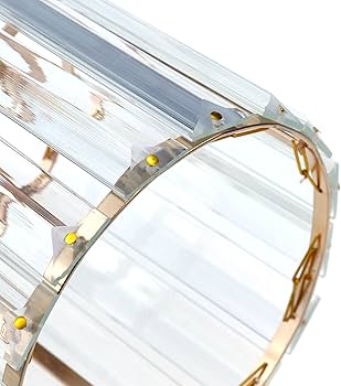 Amazon.co.jp: Mewutal ゴールド+ホワイトランプシェード 120×118mm