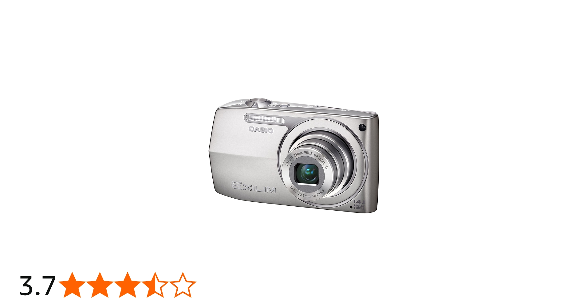 Amazon | CASIO デジタルカメラ EXILIM EX-Z2000 シルバー EX-Z2000SR