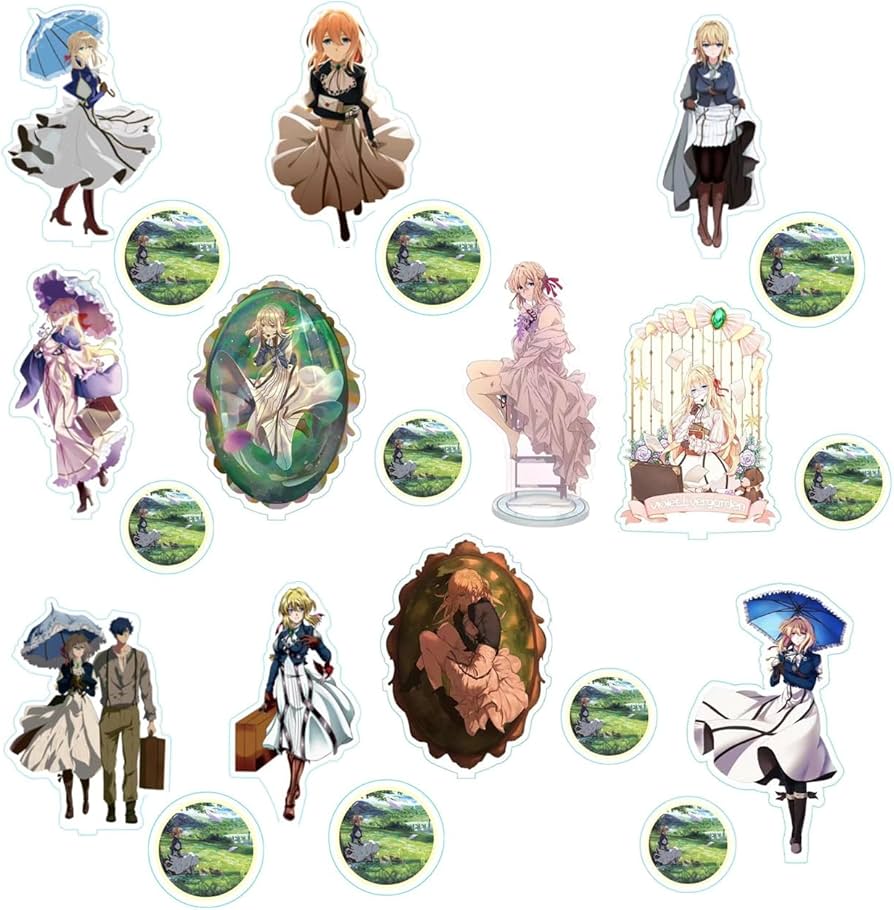 Amazon.co.jp: YIFUO ヴァイオレット・エヴァーガーデン アクリル