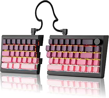 Amazon.com: ZORNHER ST68 Wireless Ergonomic Split Mechanical