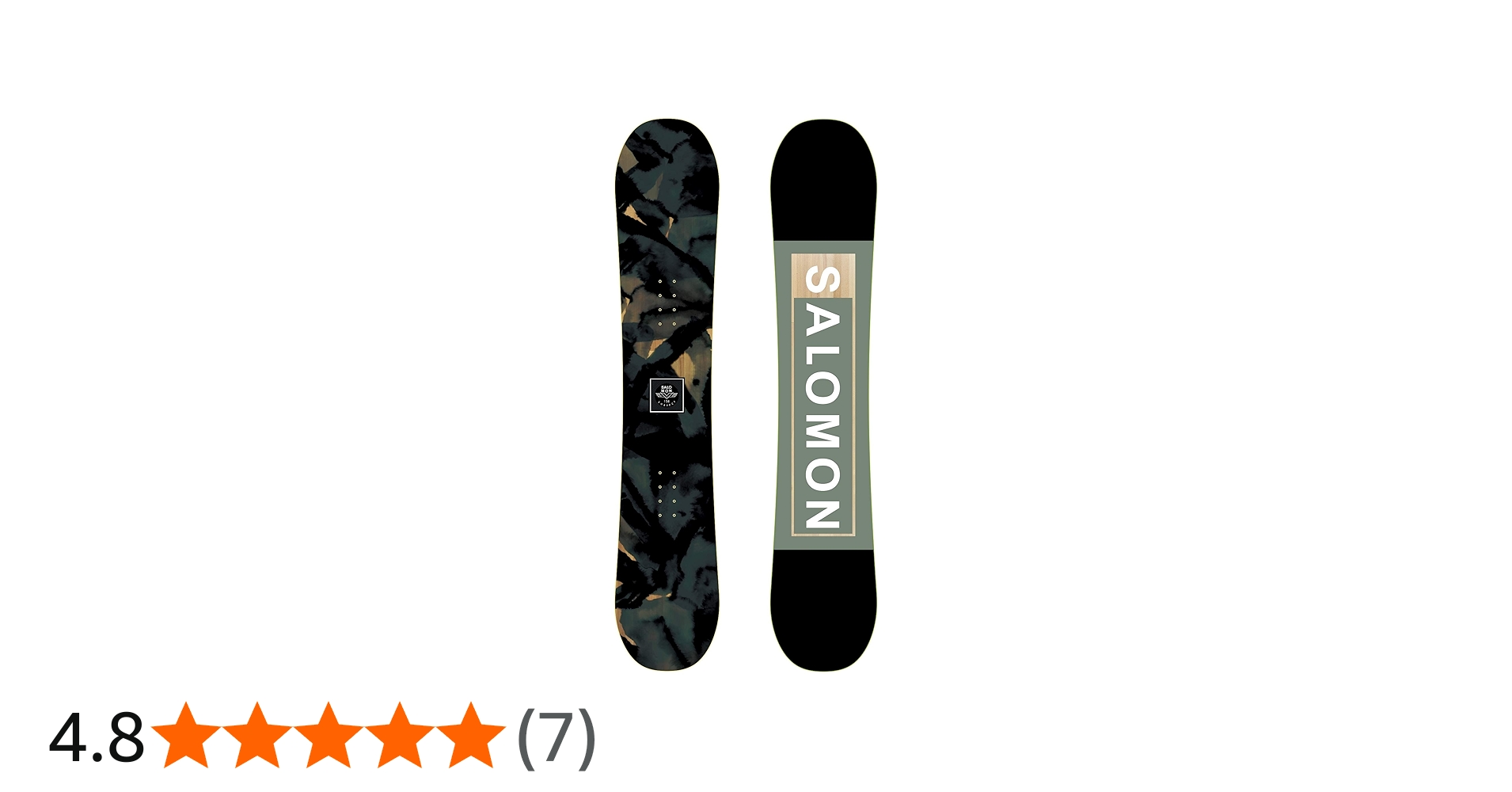 Amazon | SALOMON(サロモン) スノーボード 板 ボード メンズ SUBJECT