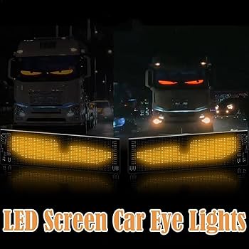 Amazon | 車用デビルアイライト 車用悪魔の目ライト LED カーサイン