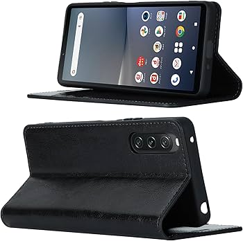 Amazon.co.jp: Xperia 10 V ケース 手帳型 【 マグネット無し 】 耐