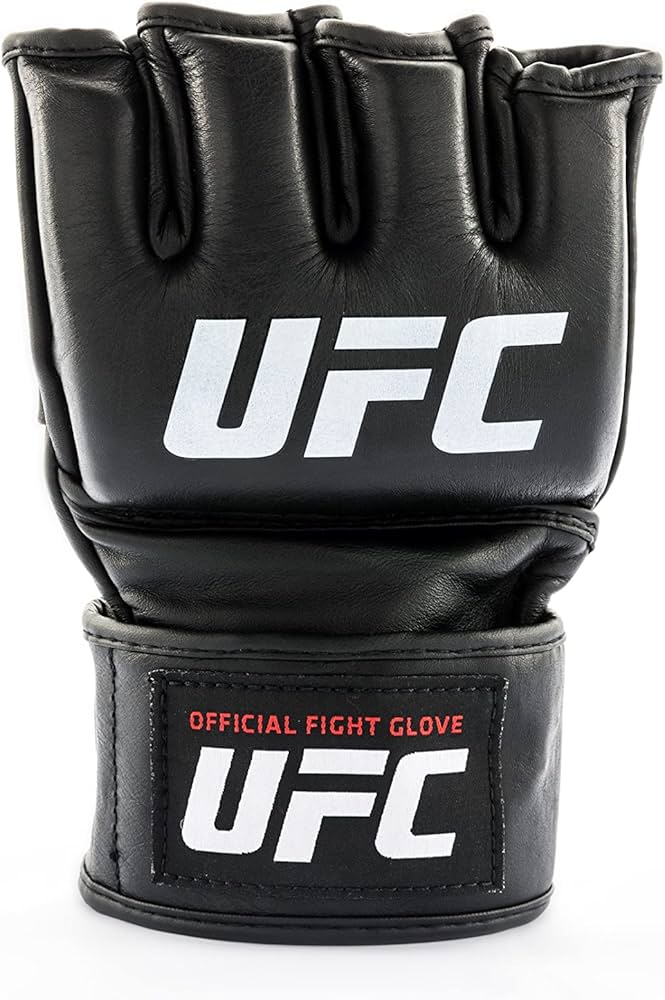 Amazon | UFC ユーエフシー オフィシャルファイトグローブ BLACK