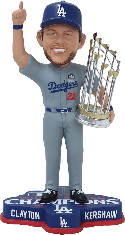 Clayton Kershaw Los Angeles Dodgers 2024 World Series Champions