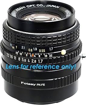 Amazon.com : Fotasy PK Lens to E Mount Adapter, K Mount E Adapter