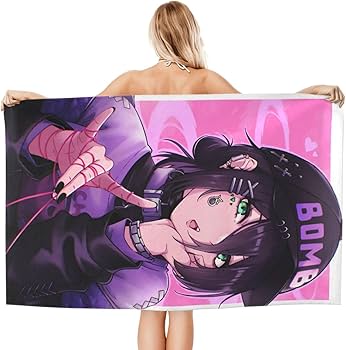 Amazon｜バスタオル チェンソーマン レゼ ビーチタオル 大判 肌に