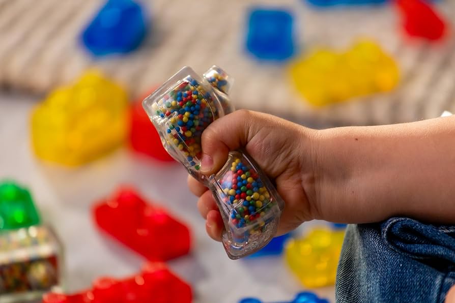 Amazon.co.jp: Jelly Blox 2イン1収納キット - ブロック30個入り