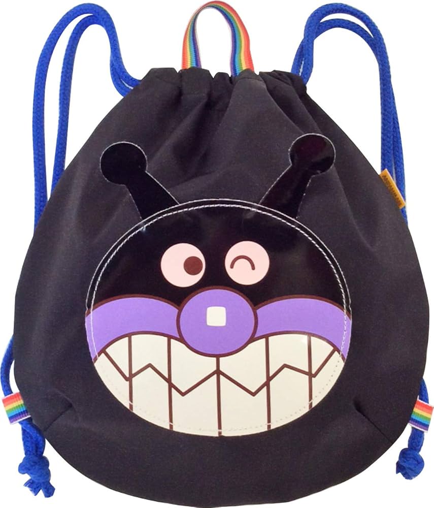 Amazon.co.jp: 伊藤産業 アンパンマン ナップサック ばいきんまん 25