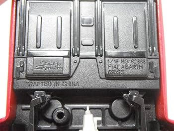 Amazon | □ ロードシグネチャー『1/18 FIAT ABARTH 695SS 赤