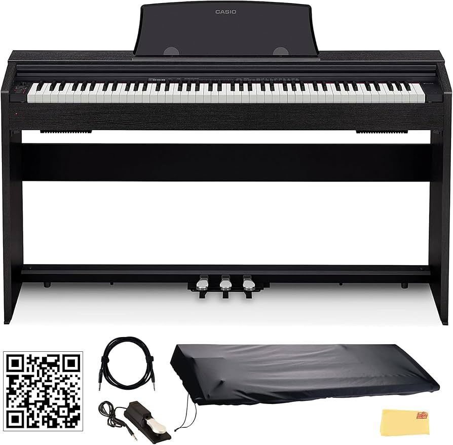Amazon.com: Casio Privia PX770BK 88-Key Digital Piano - Black