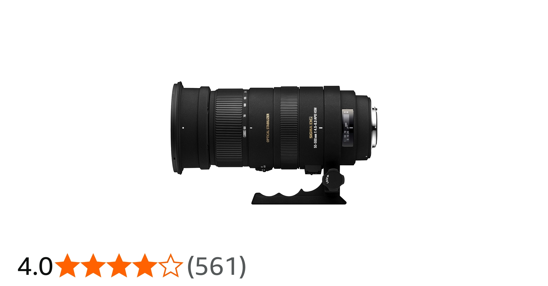 Amazon.co.jp: SIGMA 超望遠ズームレンズ APO 50-500mm F4.5-6.3 DG OS