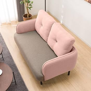 Amazon｜ニトリ(NITORI) 2人掛け布張りソファ ツートーン RO/MO