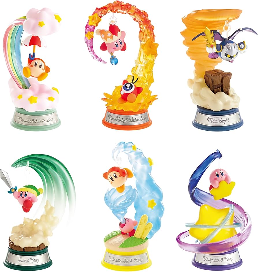 Amazon.co.jp: リーメント 星のカービィ Swing Kirby BOX商品 全6種 6