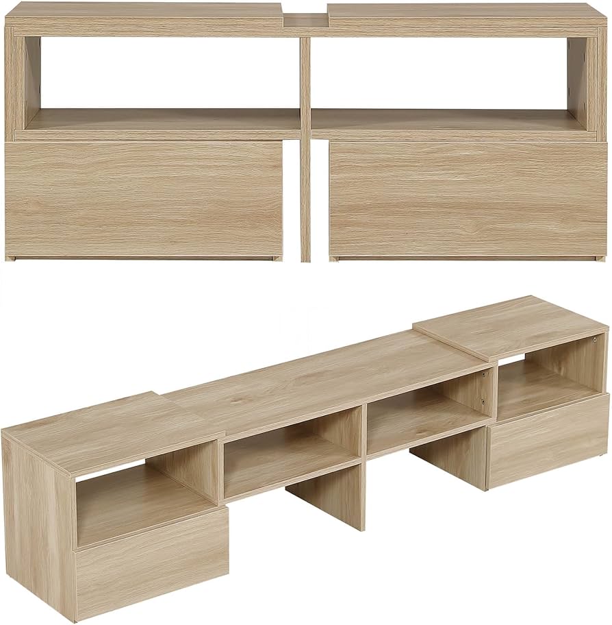Amazon｜テレビ台 ローボード コーナーテレビ台 伸縮 テレビボード TV