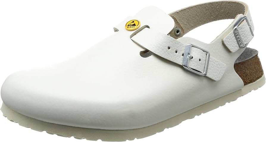 Amazon.com | Birkenstock Clogs ''Tokyo'' from Leather in White