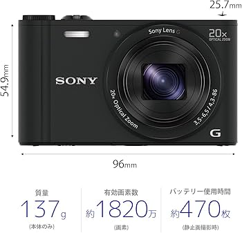 Amazon | SONY(ソニー) デジタルカメラ Cyber-shot WX350 光学20倍