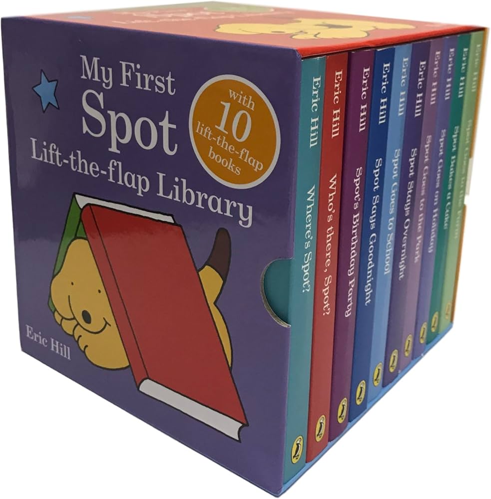 APP My First Spot Lift The Flap Library 10 Book Box Set By Eric