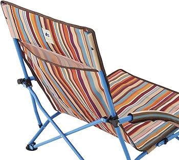 Amazon.co.jp: ロゴス(LOGOS) あぐらチェアプラス(オレンジストライプ