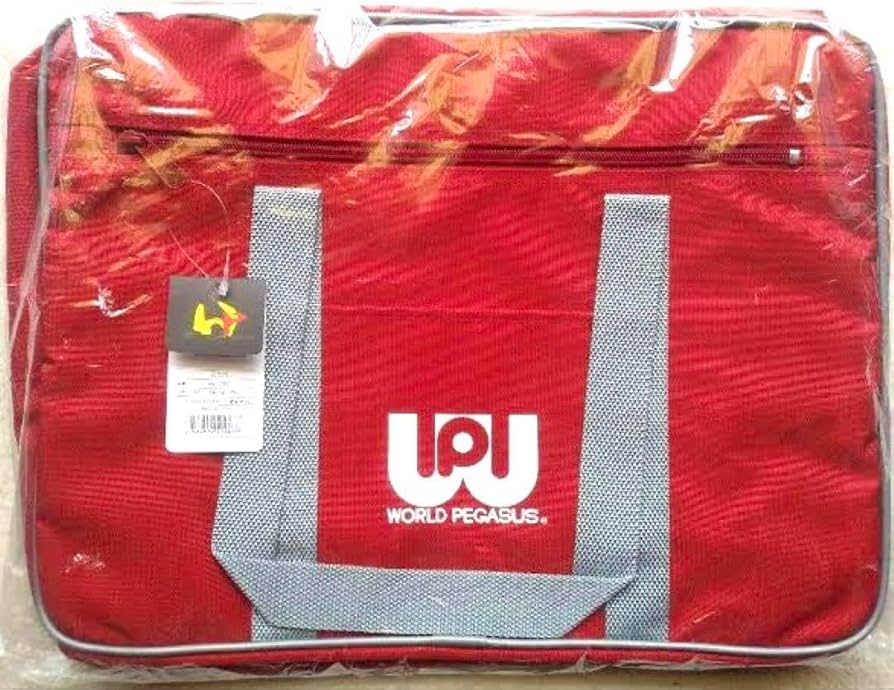 Amazon.co.jp: ワールドペガサススクバ赤 赤ワッぺ スクバ 旧ワッペ