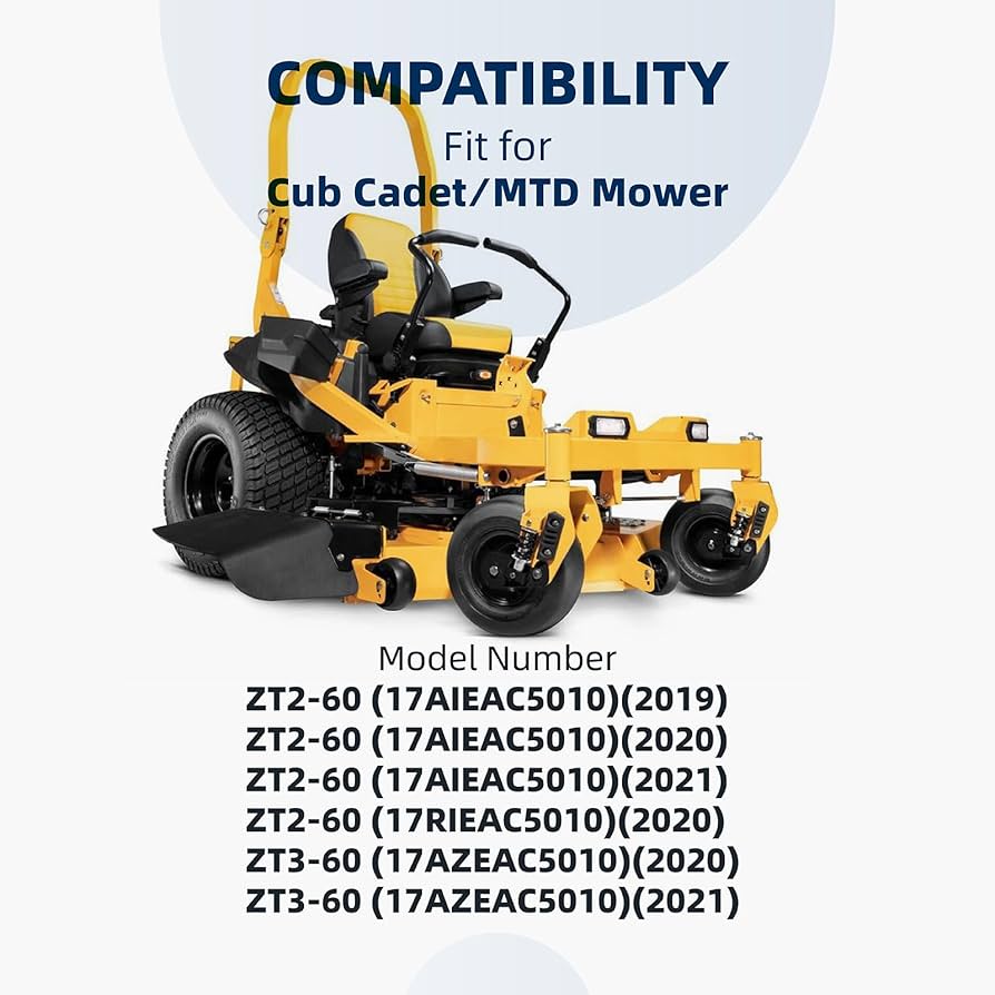 Amazon.com : Ximoon 490-110-C187 Blades Replacement for Cub Cadet