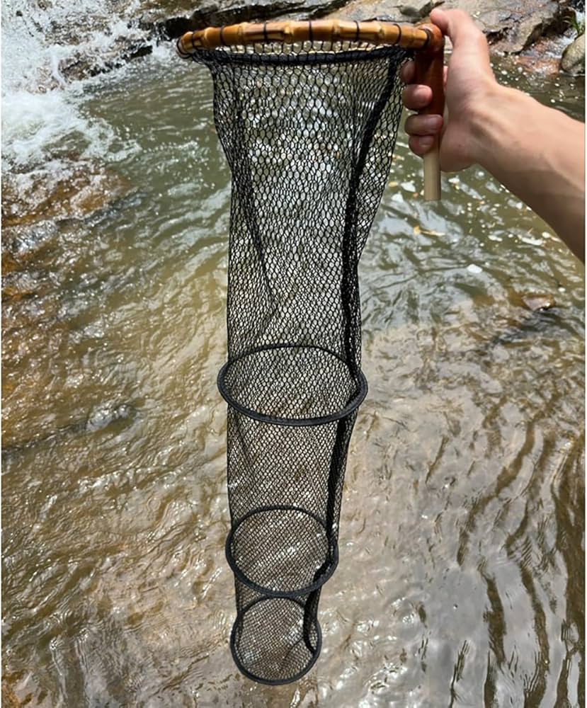 Amazon | ランディングネット 渓流釣り タモ網 フライ ランディング