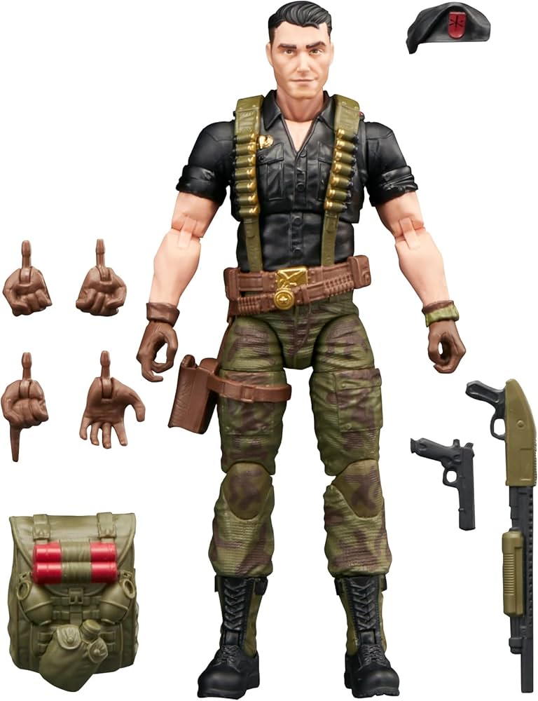 Amazon.com: G.I. Joe Classified Series Retro Cardback Flint