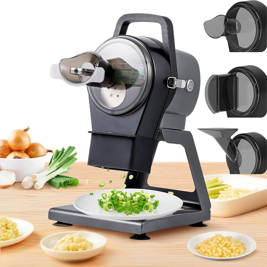 Amazon.co.jp: 電動ネギスライサー業務用ネギカッターシュレッダー200W