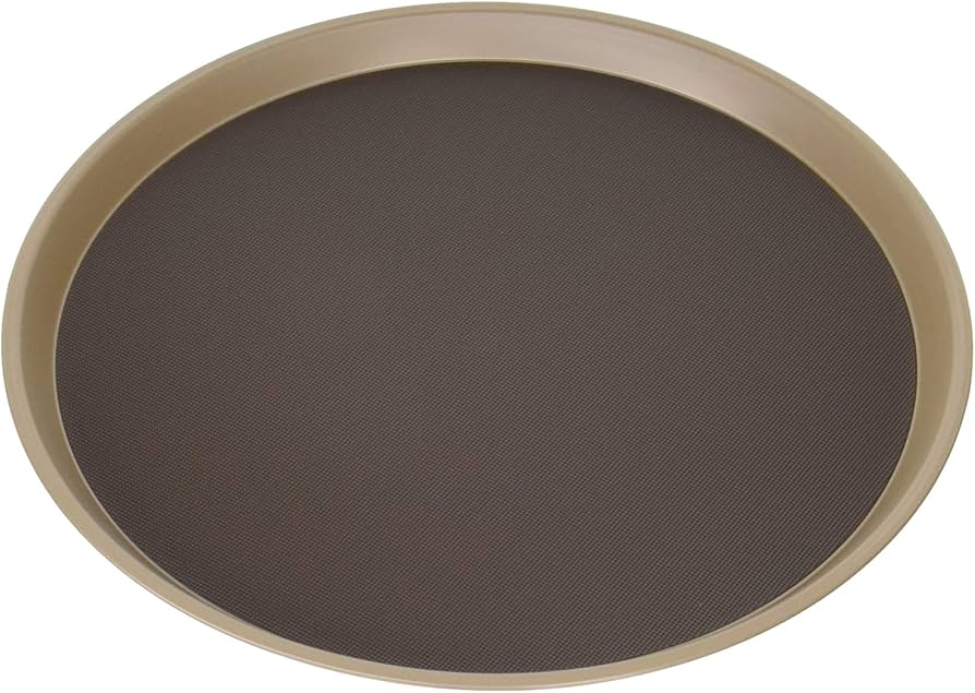 Amazon｜遠藤商事 TKG まるいお盆トレー 直径×高さ350×22(mm) 底内径