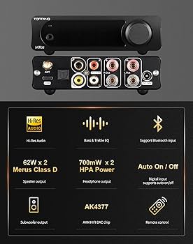 Amazon.com: Topping MX3s Amplifier 62W x 2 Class D Power amp