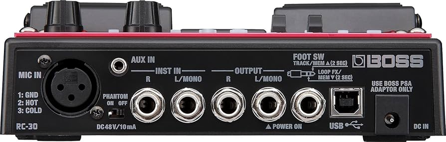 Amazon.co.jp: Boss Loop Station Dual Track Looper RC-30 : Musical