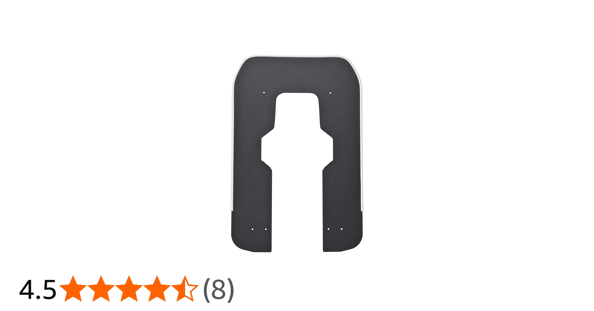 Amazon | 旭風防(AF ASAHI) AFレッグ風防 カーボン柄 モール色ホワイト