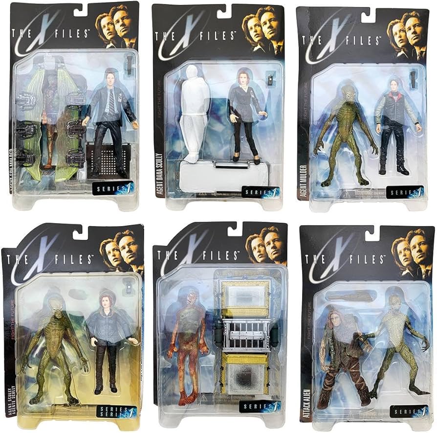 Amazon.co.jp: マクファーレントイズ Xファイル フィギュア 6体セット