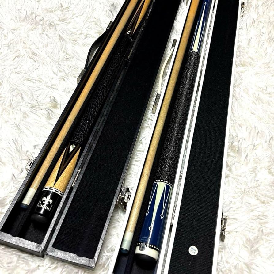 Amazon | ROUND1 ラウンドワン ビリヤードキュー&ケース 2本セット