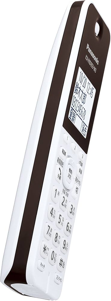 Amazon.co.jp: Panasonic KX-PD102D-W Cordless Digital FAX, Piano