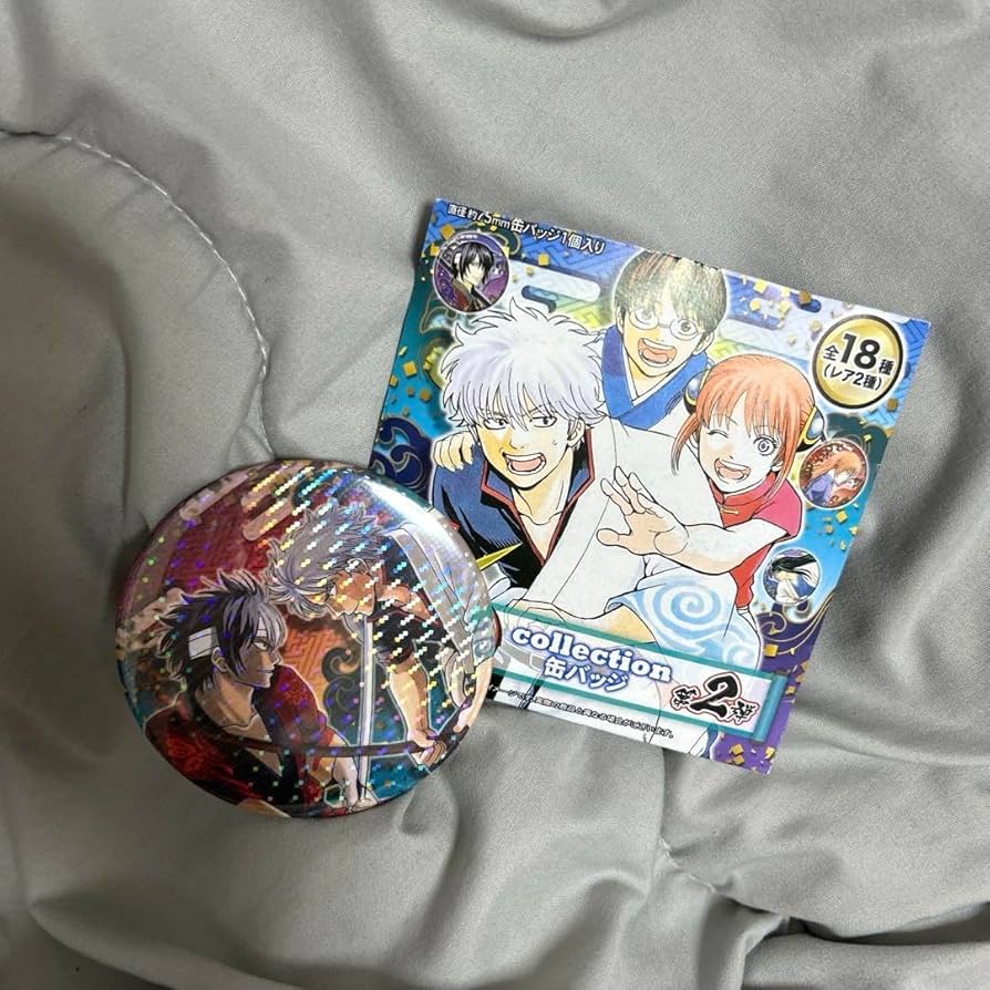 銀魂 コレクション缶バッジ 坂田銀時