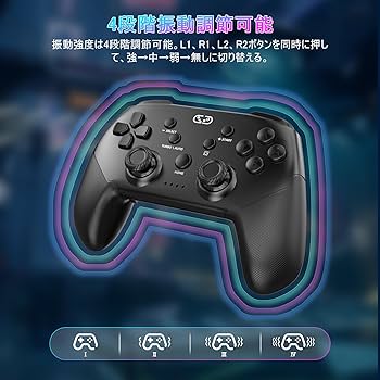 Amazon.co.jp: Switch/スイッチ コントローラー Sungale switch1/2対応