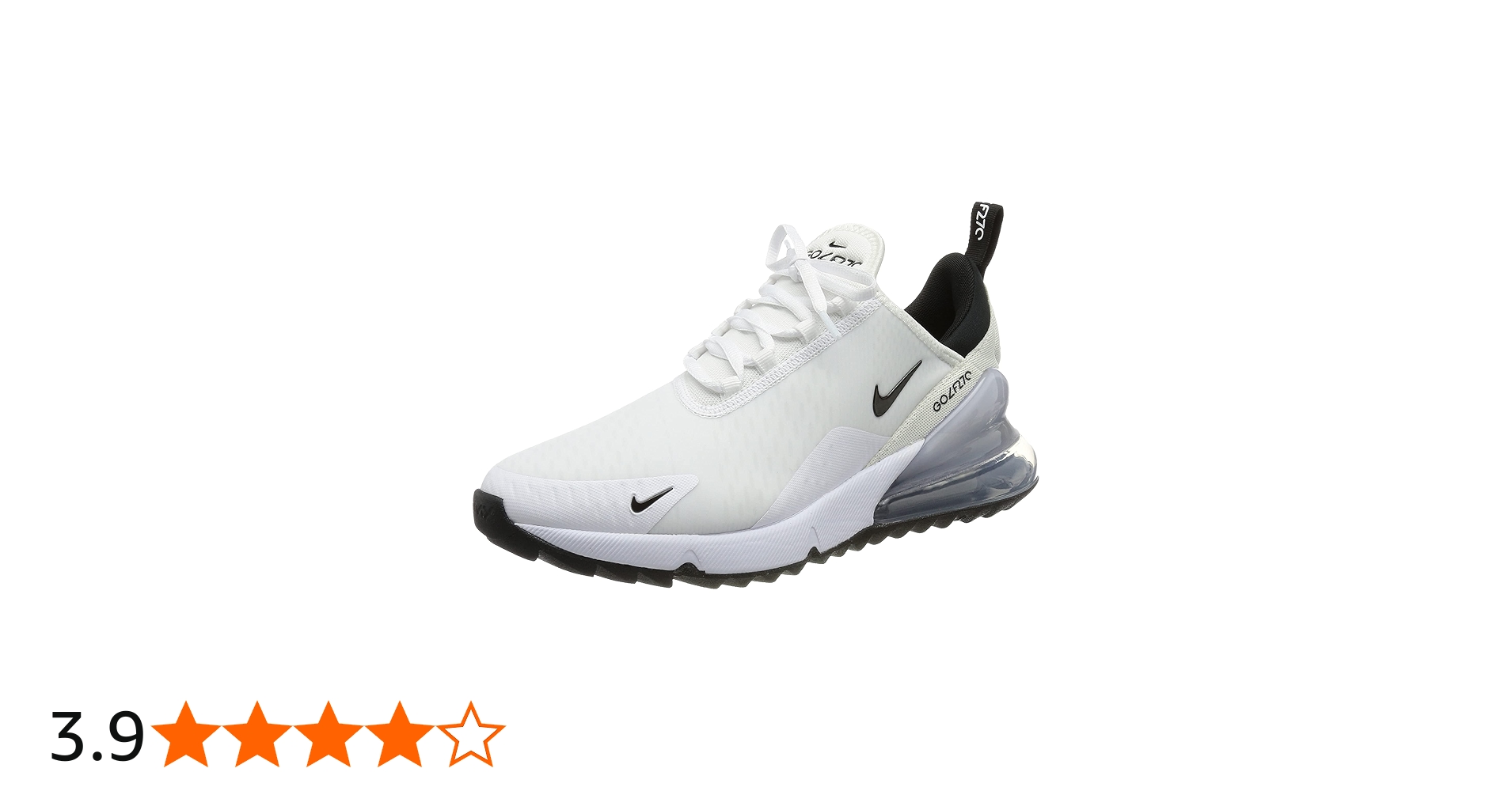 Amazon | ナイキ エアマックス 270G CK6483-102 白/黒/プラチナ ゴルフ