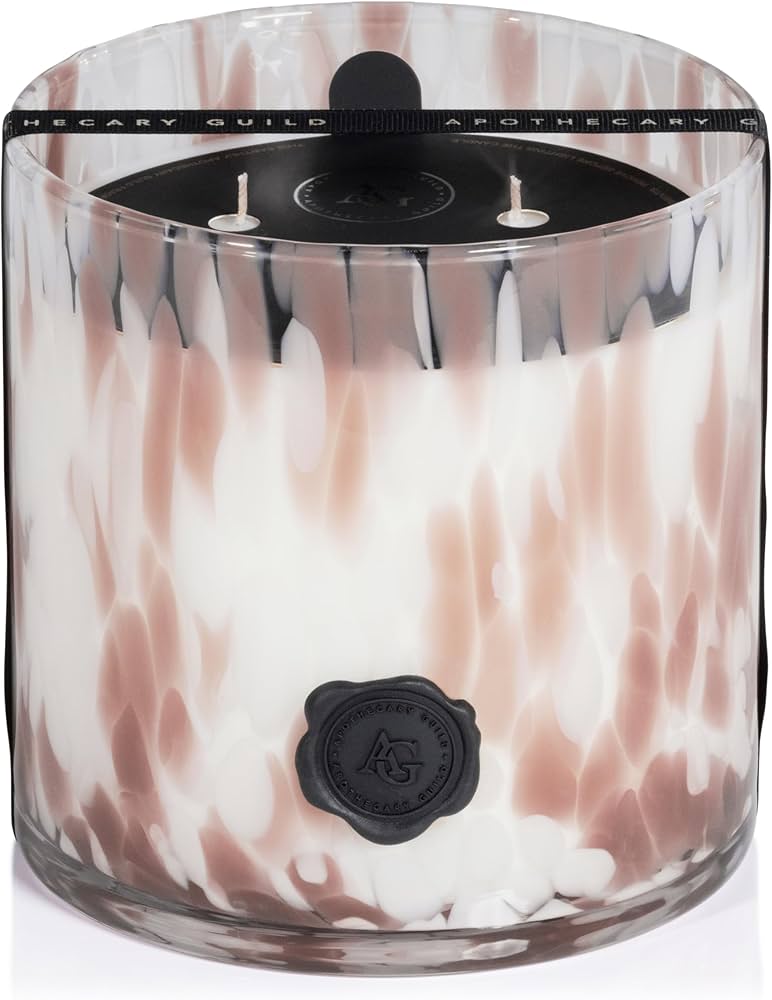 Amazon.com: Zodax Apothecary Guild Scented Opal Glass Jar Candle