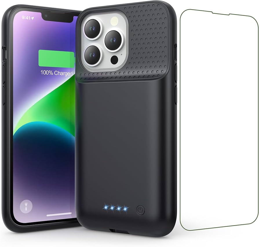 Amazon.com: Ekrist Battery Case for iPhone 13/ 13Pro/14,Powerful