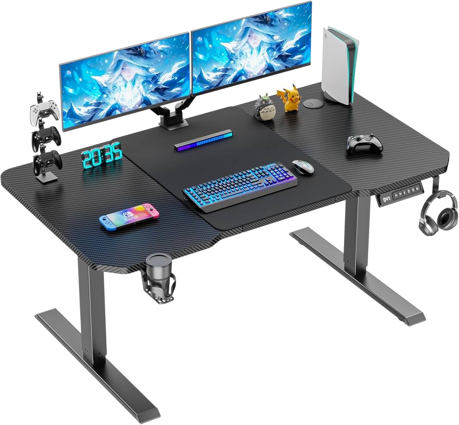 Amazon.co.jp: Alebert(アレベルト) 昇降デスク 電動 昇降式ロー