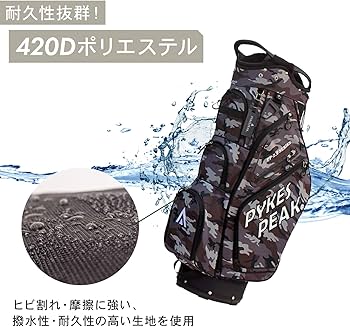 Amazon.co.jp: PYKES PEAK（パイクスピーク） キャディバッグ(カート