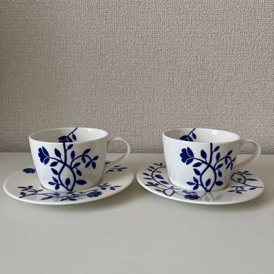 Amazon.co.jp: ロールストランドペルゴラ/カップ＆ソーサー2客セット